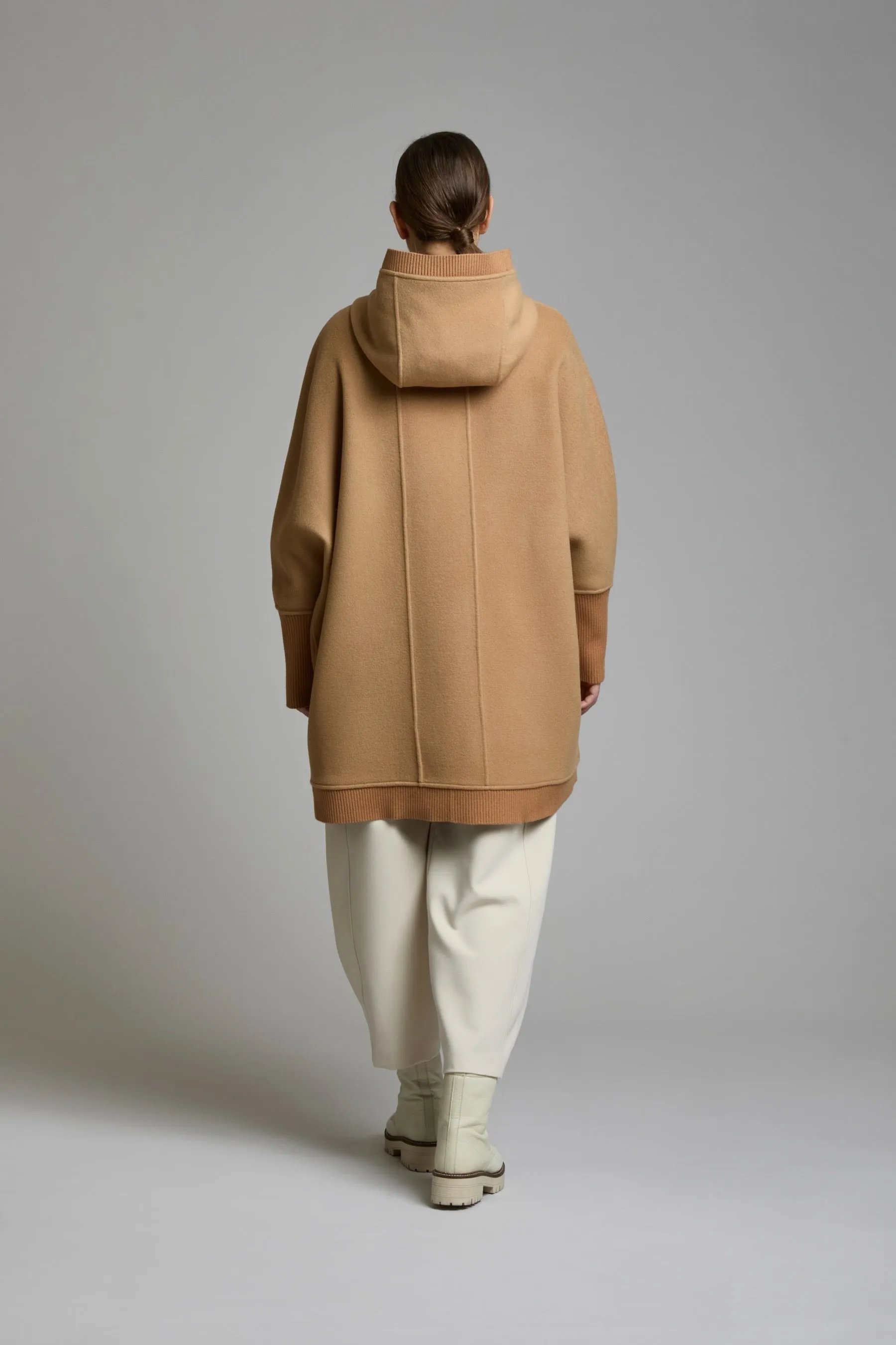 DOUBLE COAT with HOOD