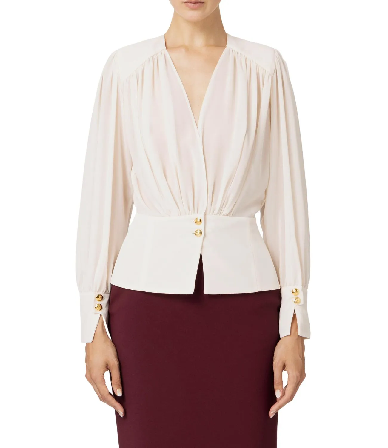 Elisabetta Franchi Elisabetta Franchi camicia burro donna