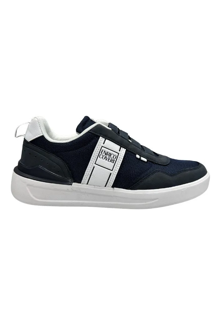 Enrico Coveri sneaker in ecopelle e nylon Daryl nbk ecm314301