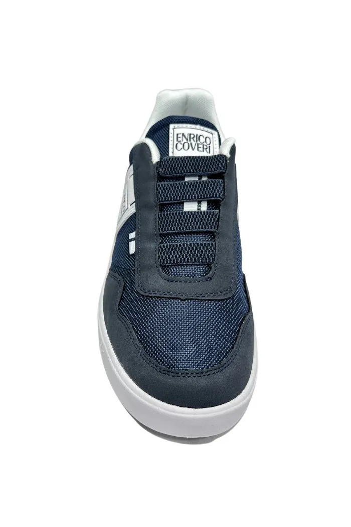 Enrico Coveri sneaker in ecopelle e nylon Daryl nbk ecm314301