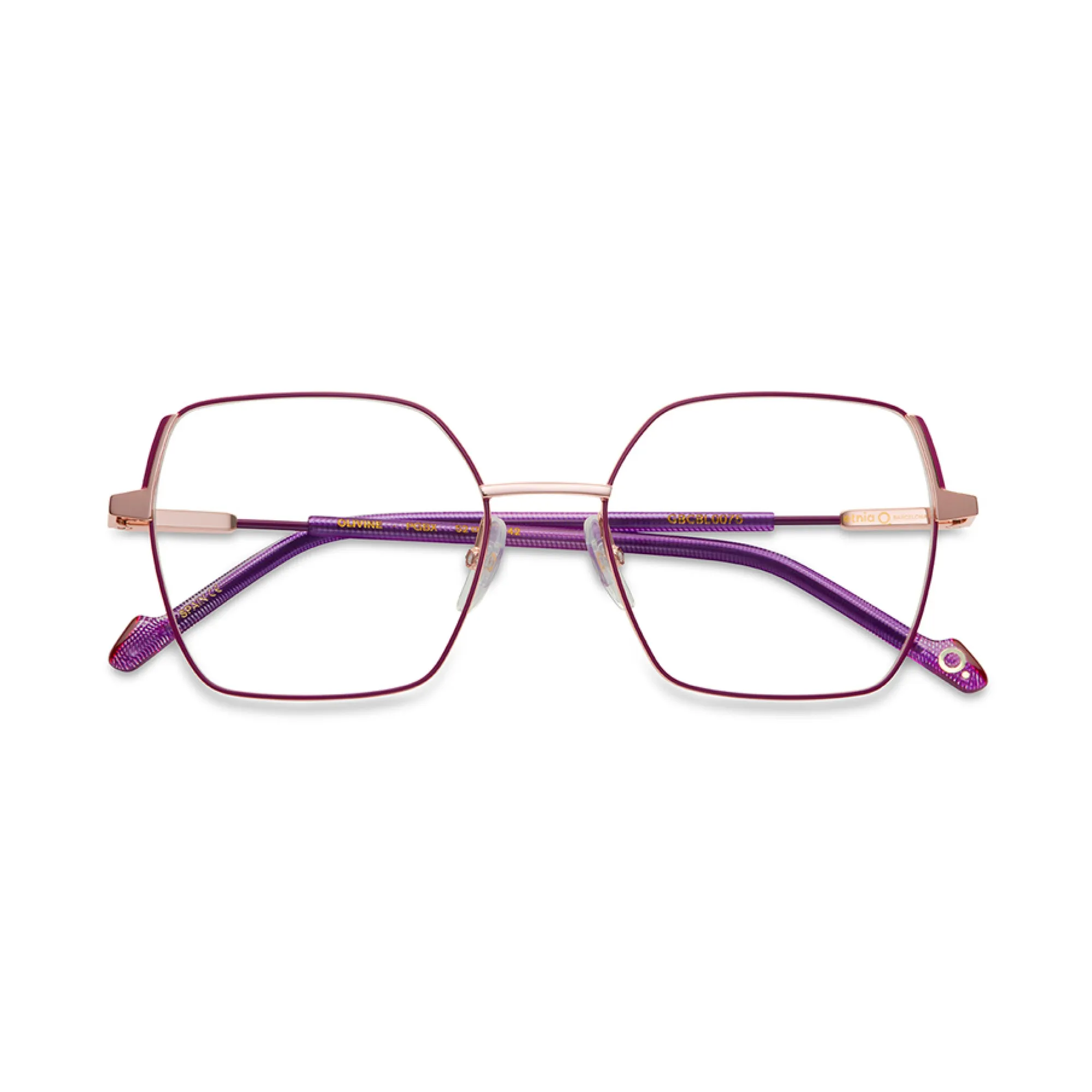   Etnia Barcelona OLIVINE - PGBX Bordeaux Oro Rosa | Occhiale Da Vista Donna 