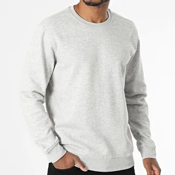 Felpa Benton con girocollo, grigio erica