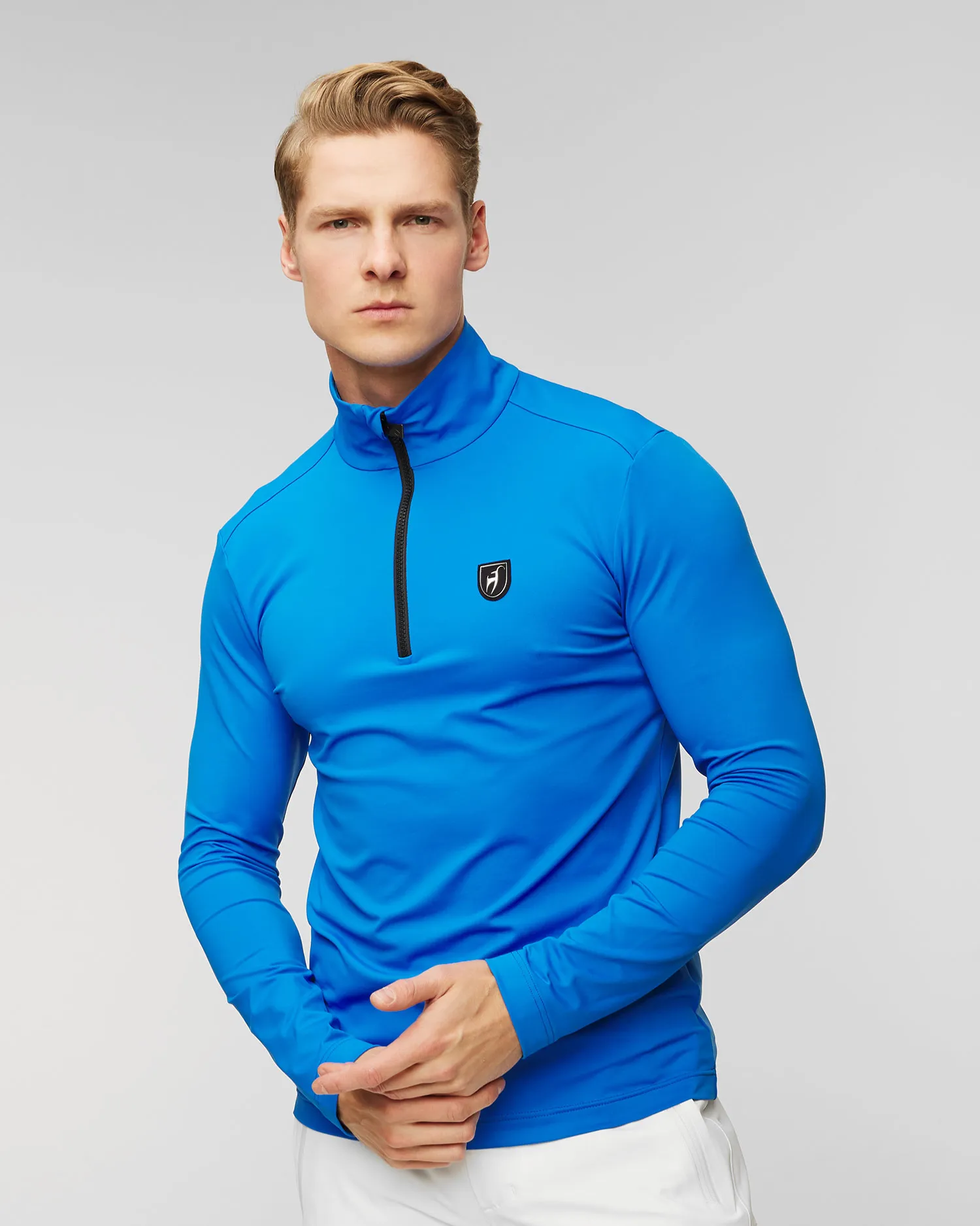 Felpa blu da uomo Toni Sailer Brendan 331301-184
