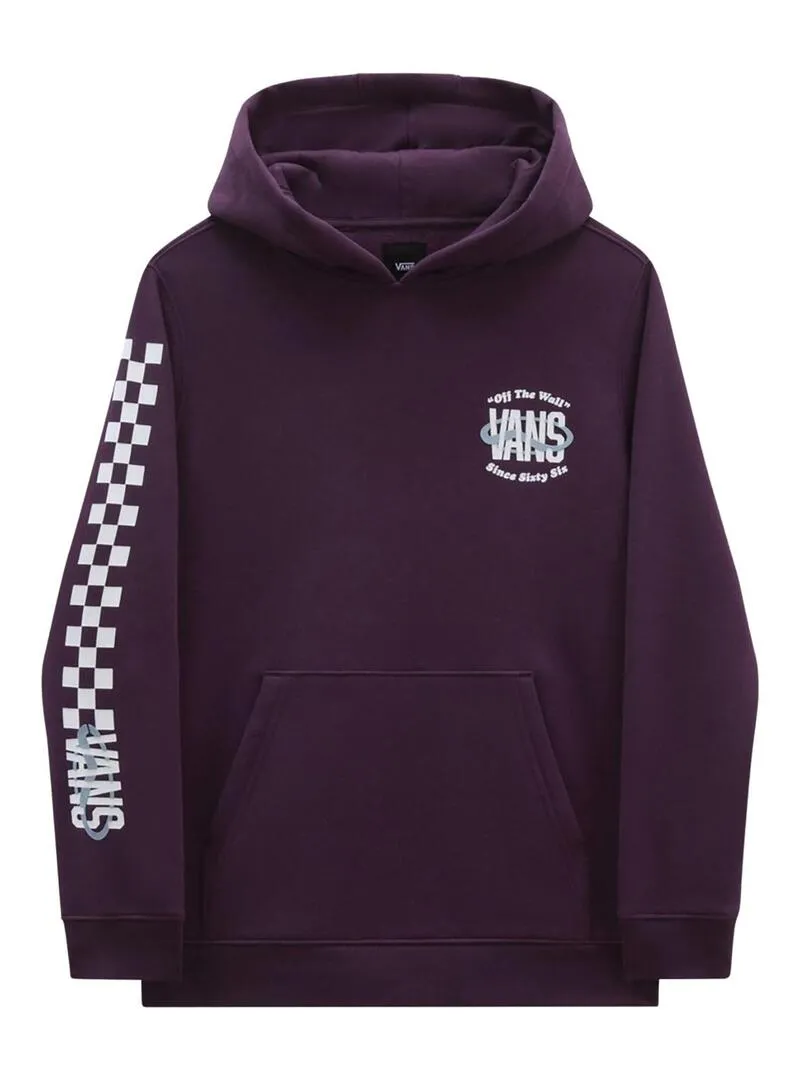 Felpe Vans Sixty Six Granata Per Bambino