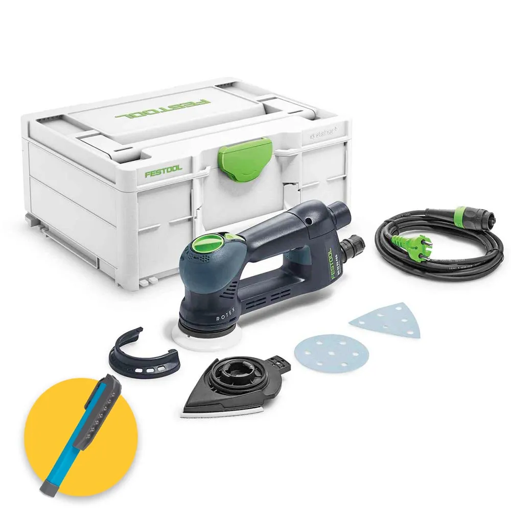 Festool ROTEX RO 90 DX FEQ-Plus - 576259 - Levigatrice orbitale rotativa 4 in 1 