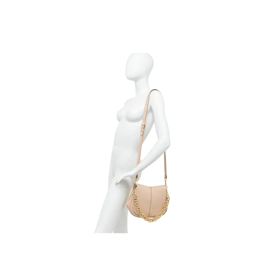 Gianni chiarini Borsa a spalla con tracolla HELENA ROUND in pelle salice
