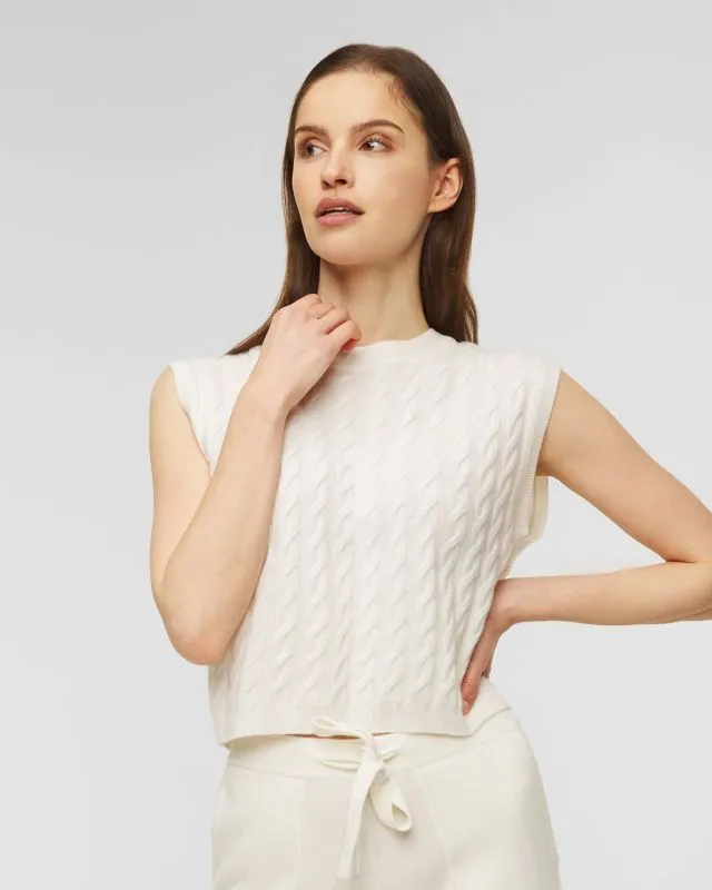Gilet in cashmere Allude