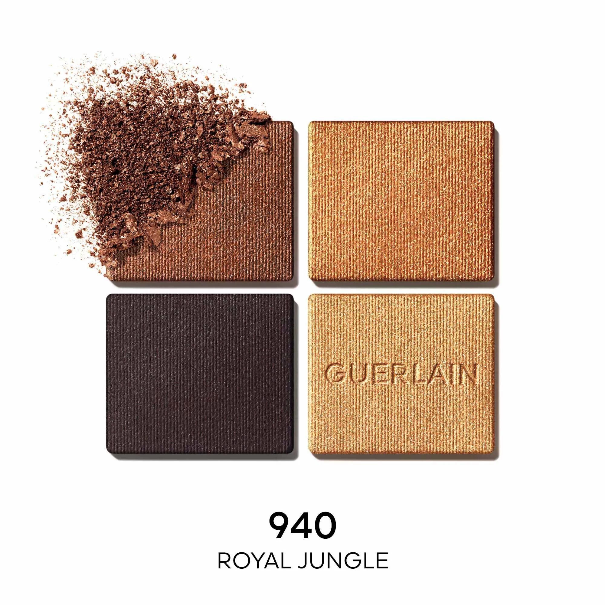  GUERLAIN   OMBRES G Ombretto 4 colori |  - 940 Royal Jungle