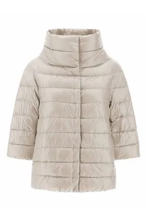 HERNO Abbigliamento,Giubbotti Mantella Aminta in nylon beige 