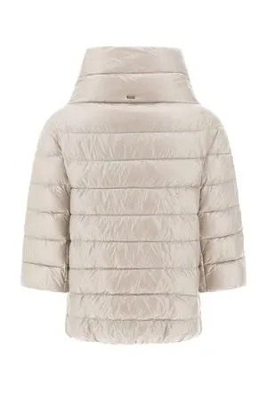 HERNO Abbigliamento,Giubbotti Mantella Aminta in nylon beige 