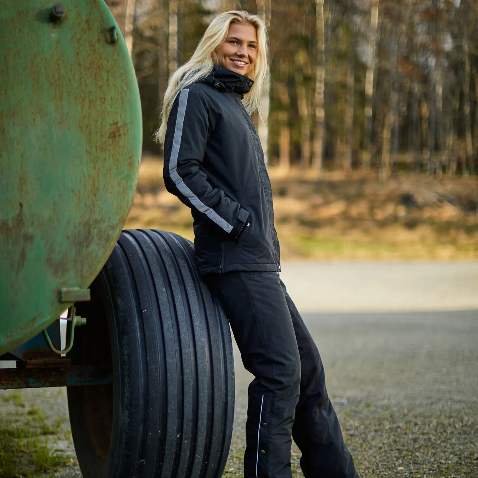 Horze Cheyenne Pantaloni invernali imbottiti da equitazione per donna