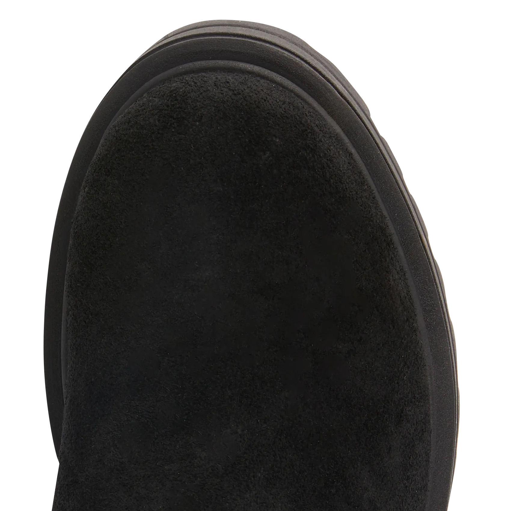  IKKS   Stivali in pelle scamosciata | Nero