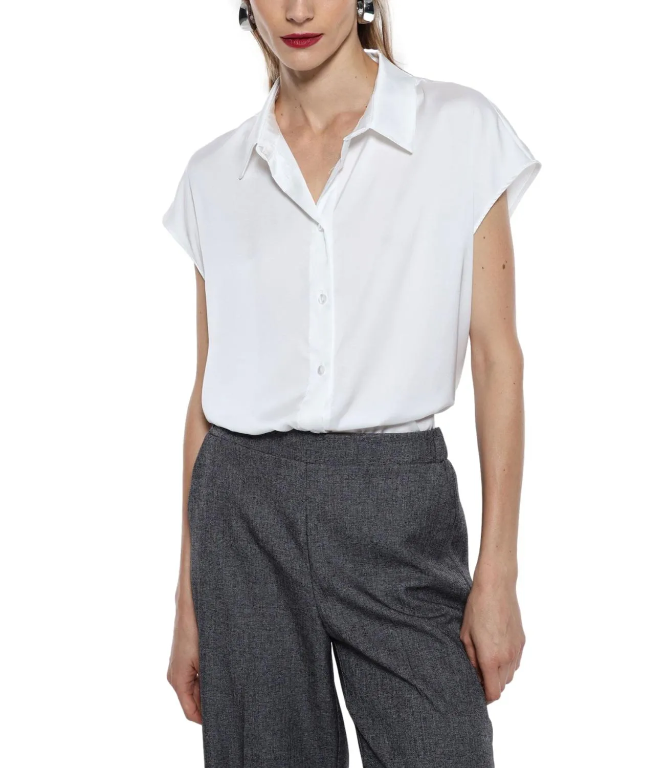 IMPERIAL Imperial Camicia Bianca Donna