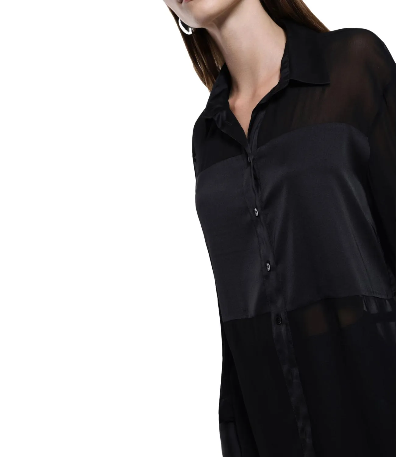 IMPERIAL Imperial camicia nera donna