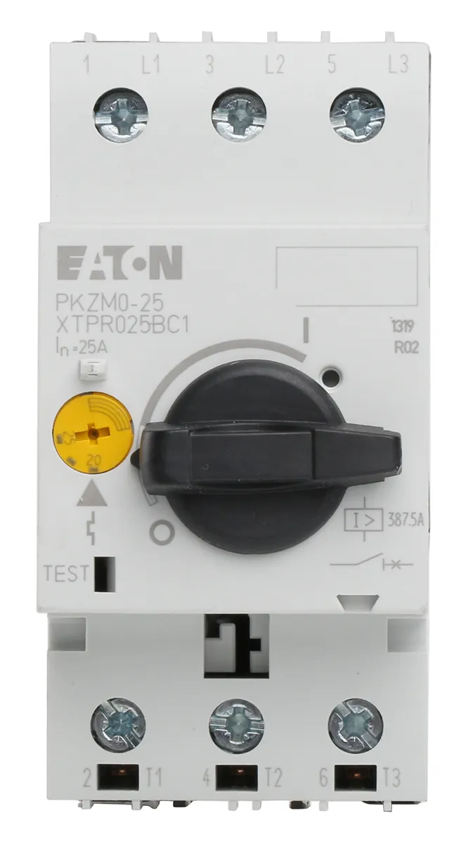 Interruttore automatico del motore Eaton, 690 V c.a., 20 → 25 A