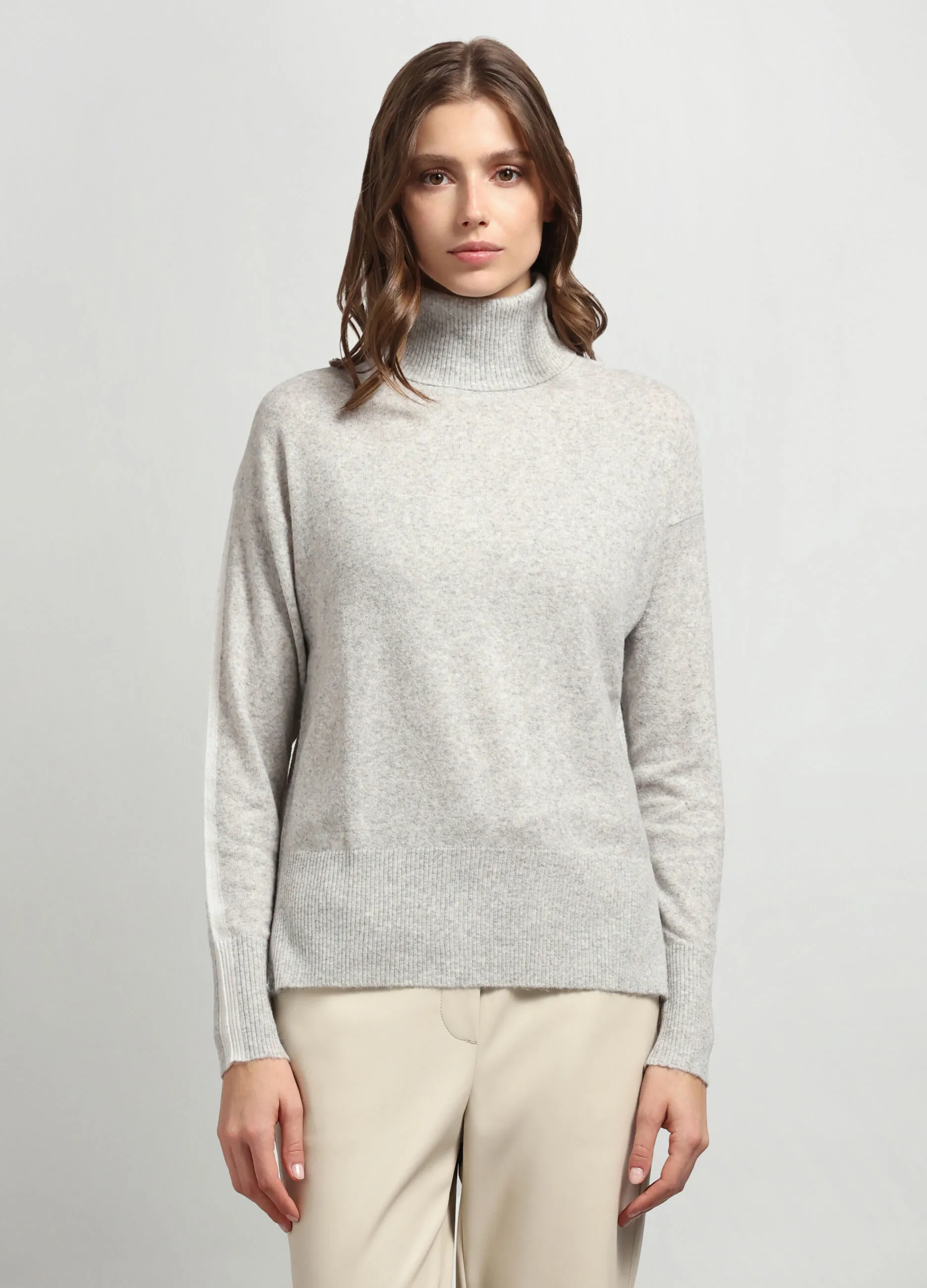 IWIE  Dolcevita tricot misto lana donna