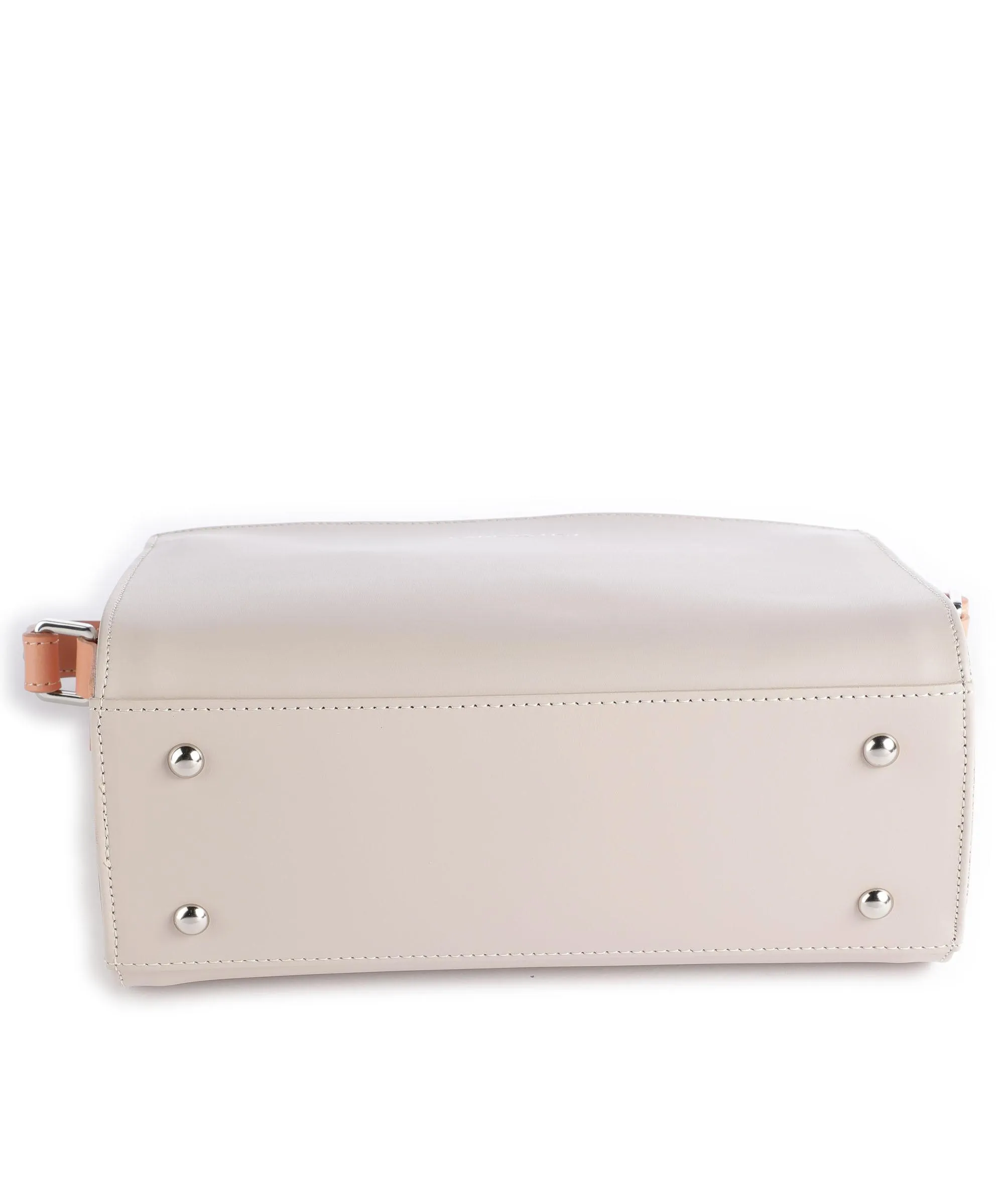  Lancaster Smooth Borsa a tracolla pelle di vacchetta liscia beige  