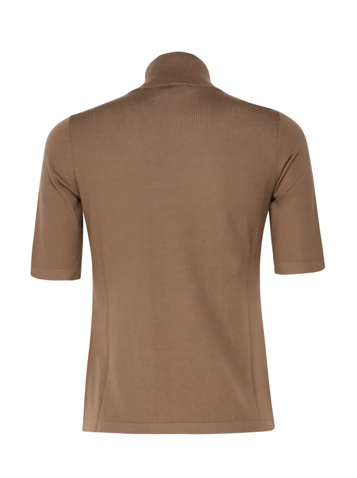 MAGLIA A COLLO ALTO GIGI IN LANA VERGINE