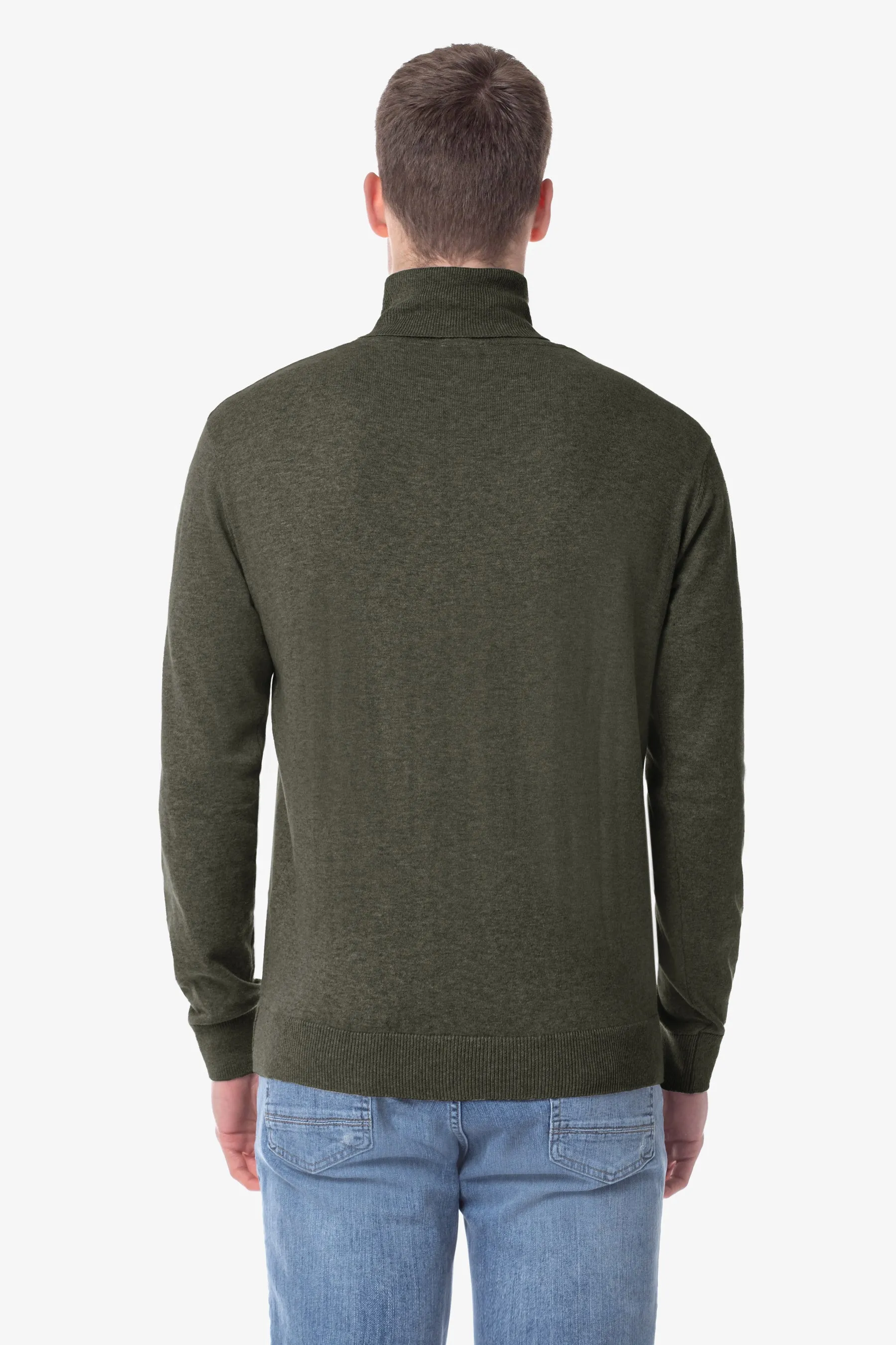 Maglia dolcevita cotone e cashmere U.S. Polo Assn.