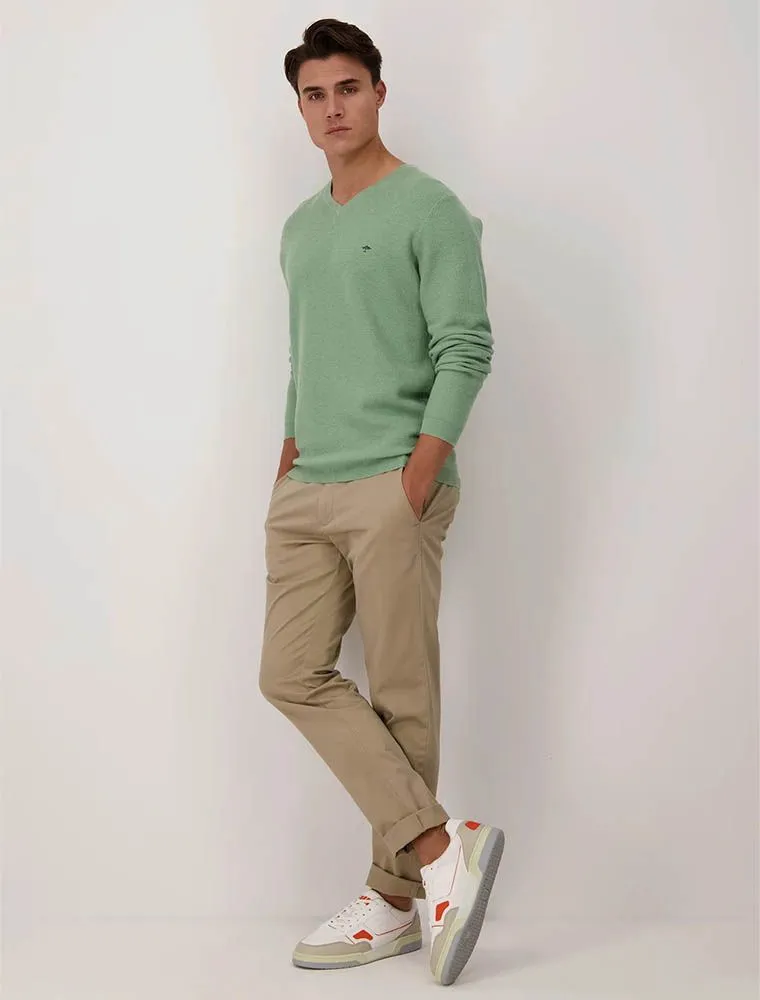 Maglia Manica Lunga Casual Fynch-hatton - Verde