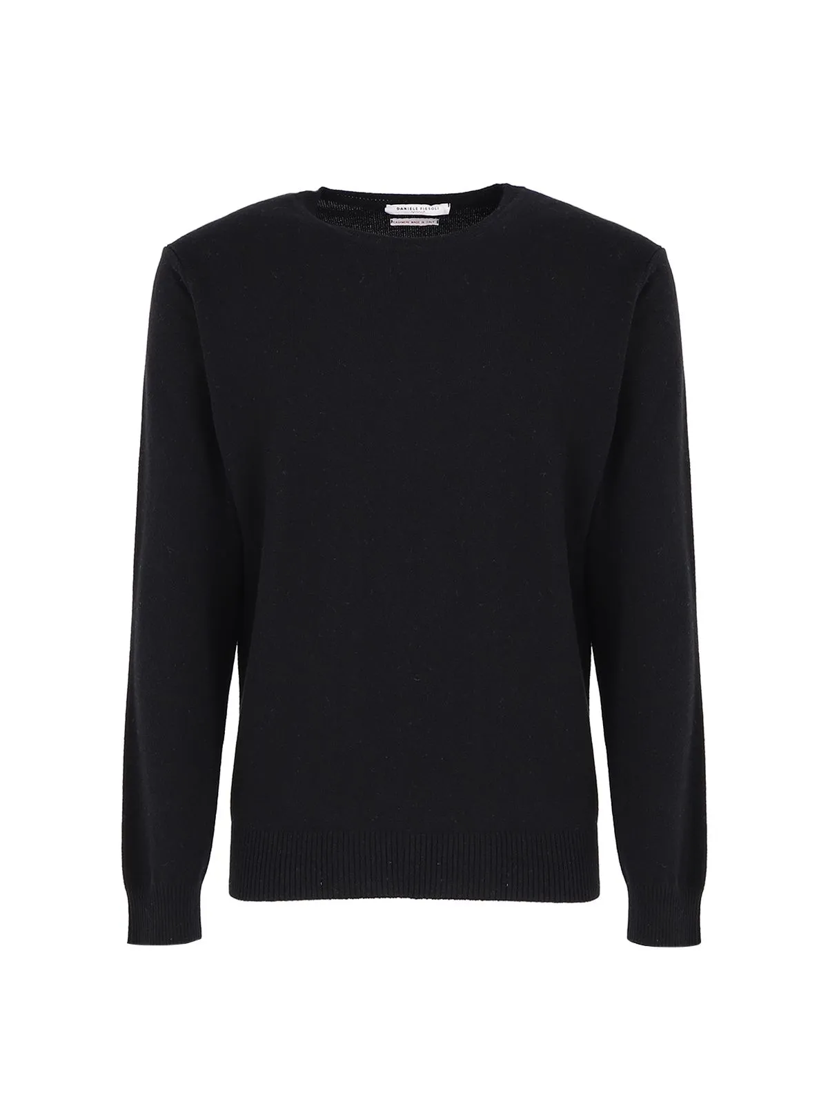 MAGLIA NERA IN CASHMERE