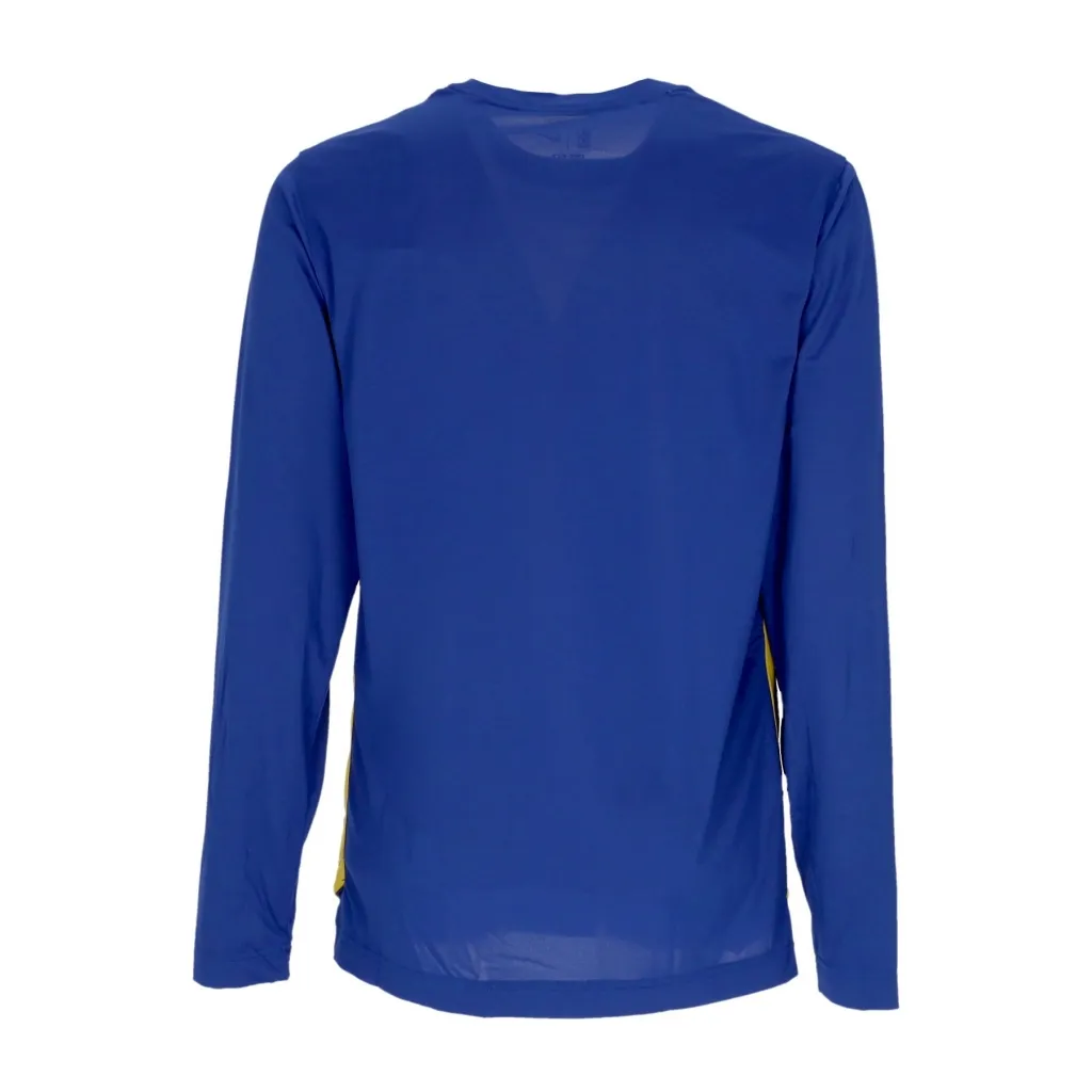 maglietta manica lunga uomo nba dri-fit long-sleeve top golwar RUSH BLUE/AMARILLO