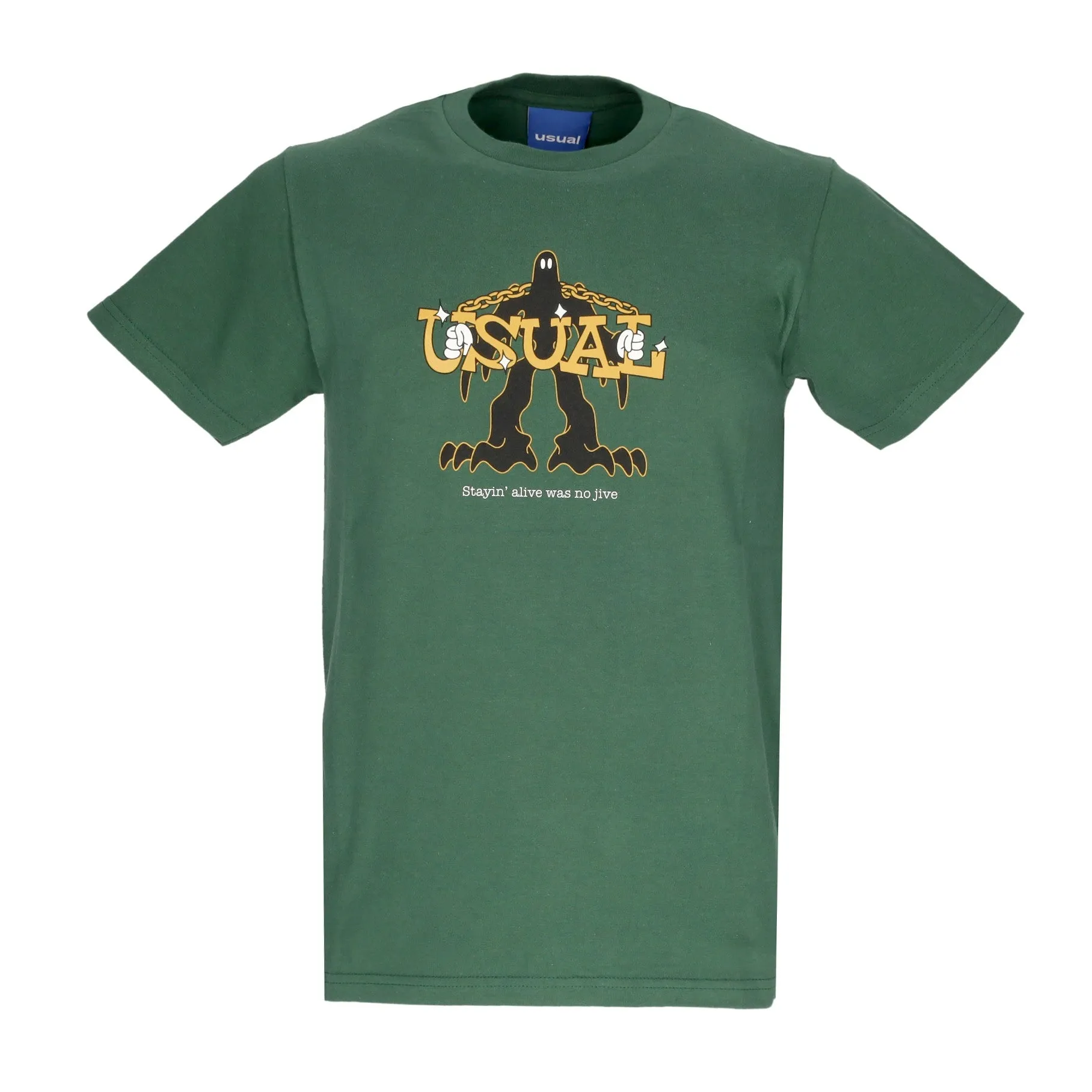 Maglietta Uomo Jive Tee Bottle Green