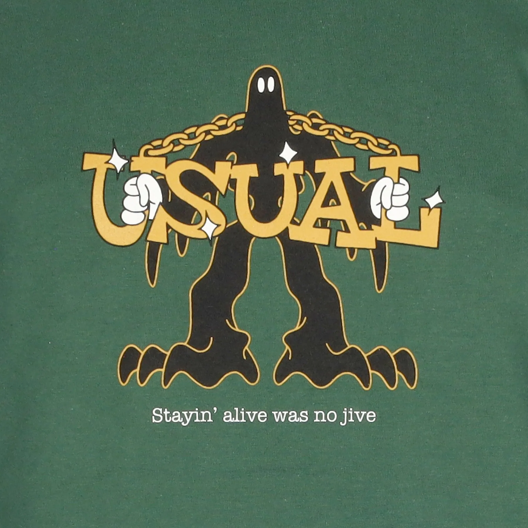 Maglietta Uomo Jive Tee Bottle Green