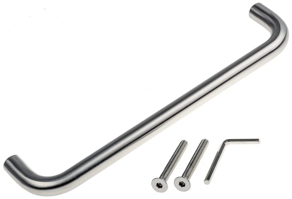 Maniglia Argento in Acciaio inox RS PRO, 300mm