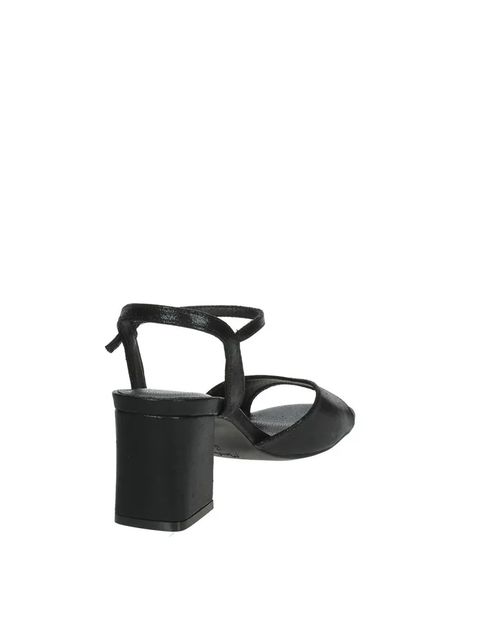 Menbur  SANDALI CON TACCO 25600 NERO