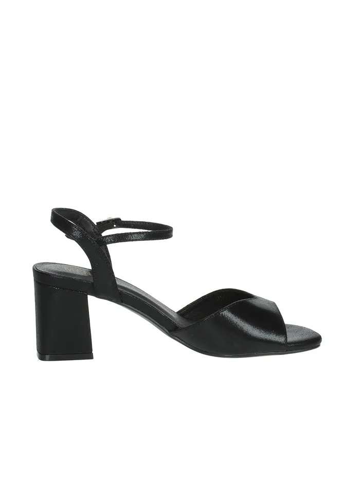 Menbur  SANDALI CON TACCO 25600 NERO