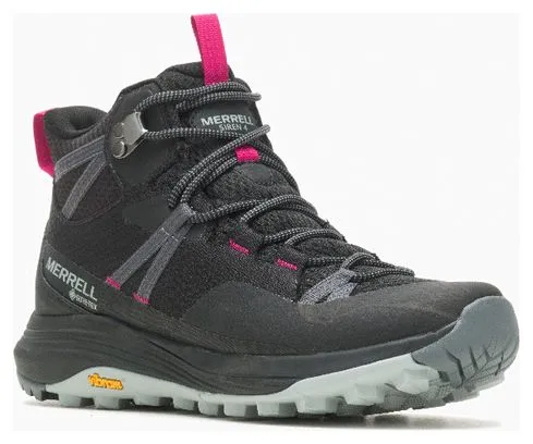 Merrell Siren 4 Mid Gore-Tex Scarpe da Escursionismo Donna Nero