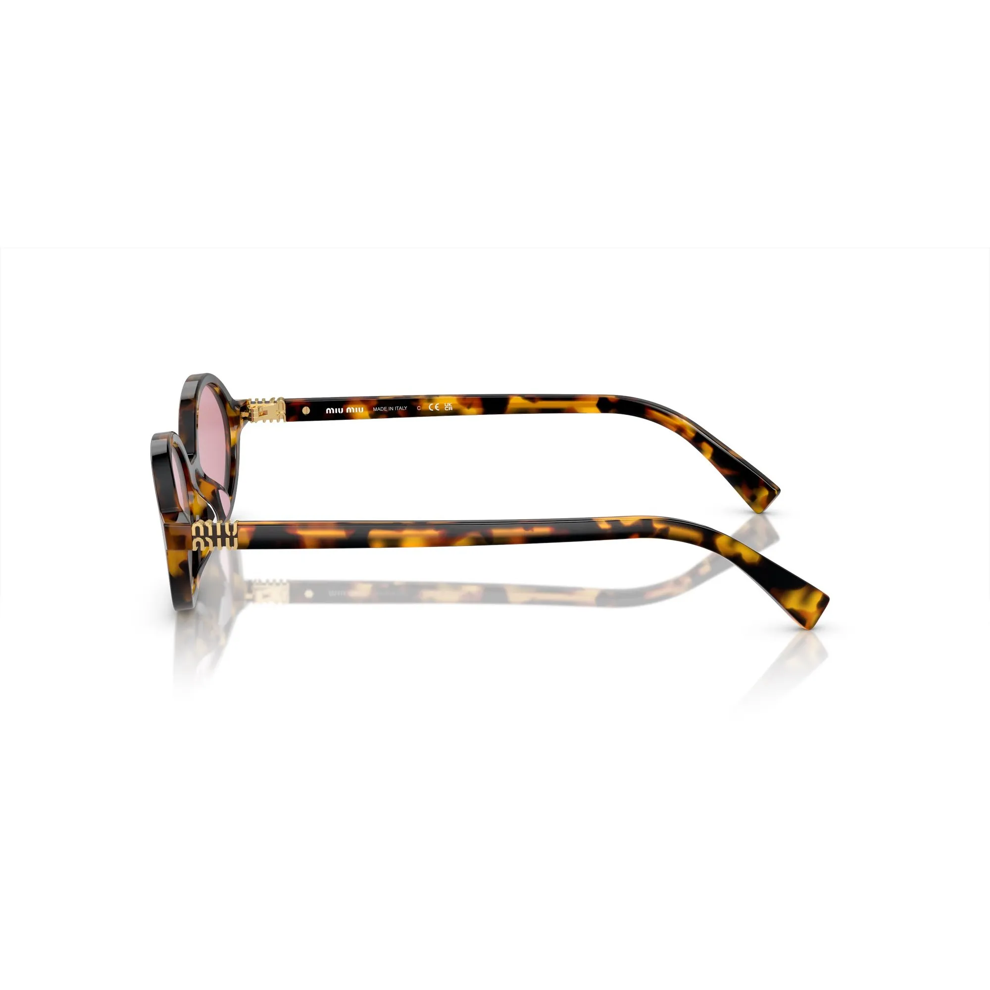   Miu Miu MU 04ZS - VAU50D Miele, Avana | Occhiale Da Sole Donna 