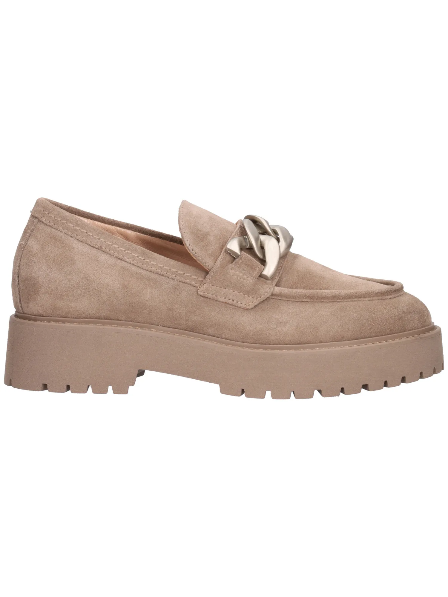 Mocassino Nero Giardini da donna taupe