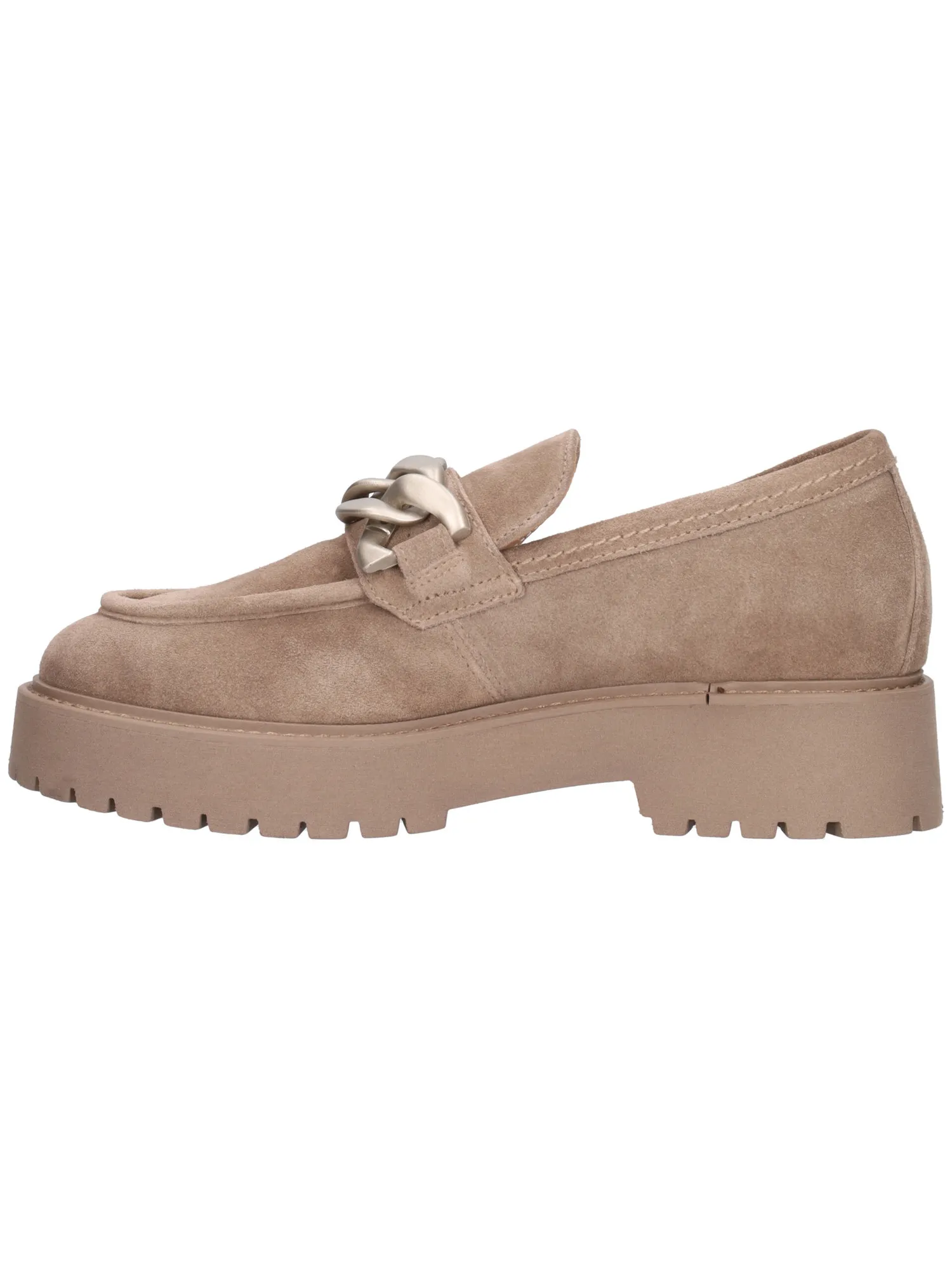 Mocassino Nero Giardini da donna taupe