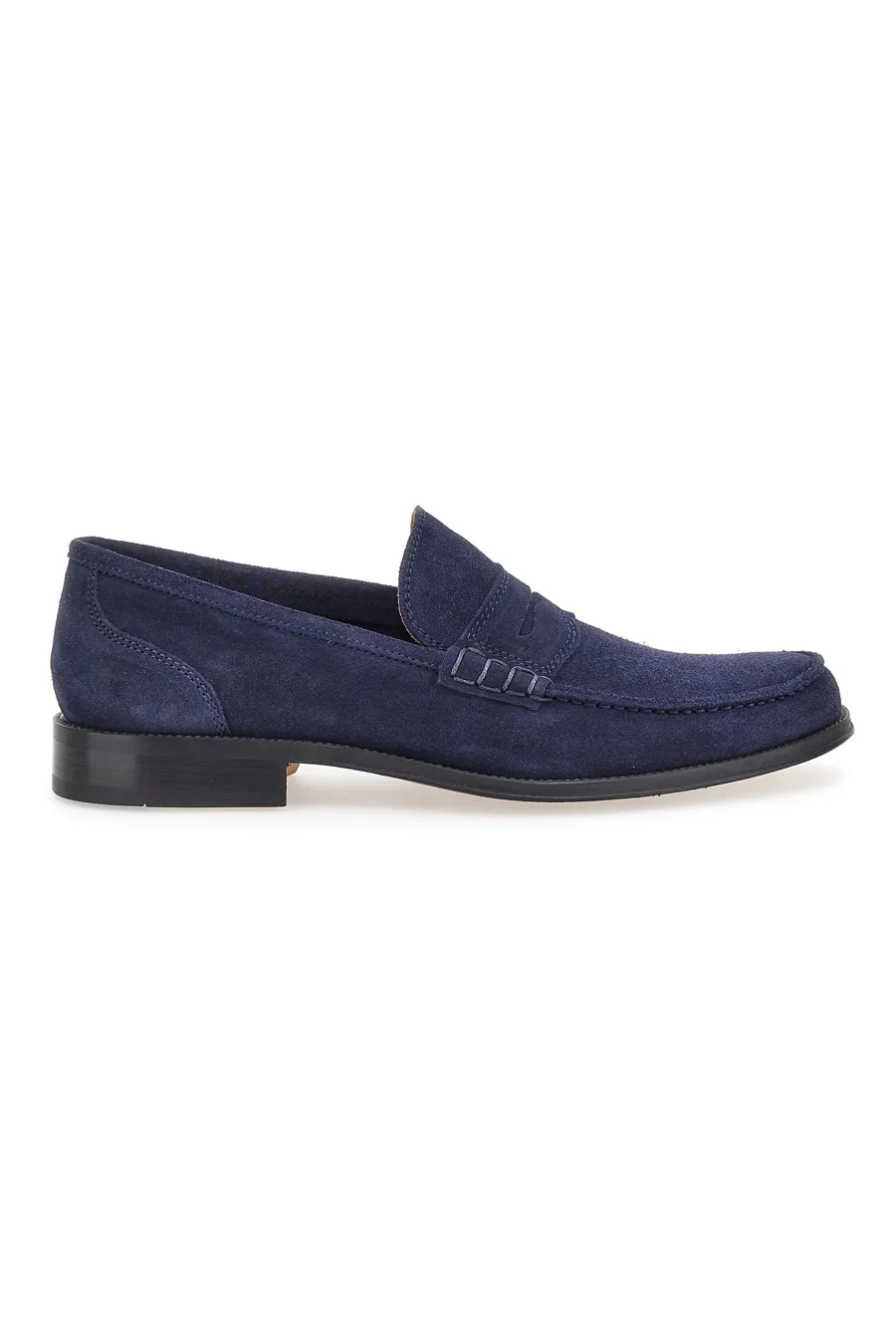 Mocassino Pittarello Plus 3320 in pelle scamosciata blu