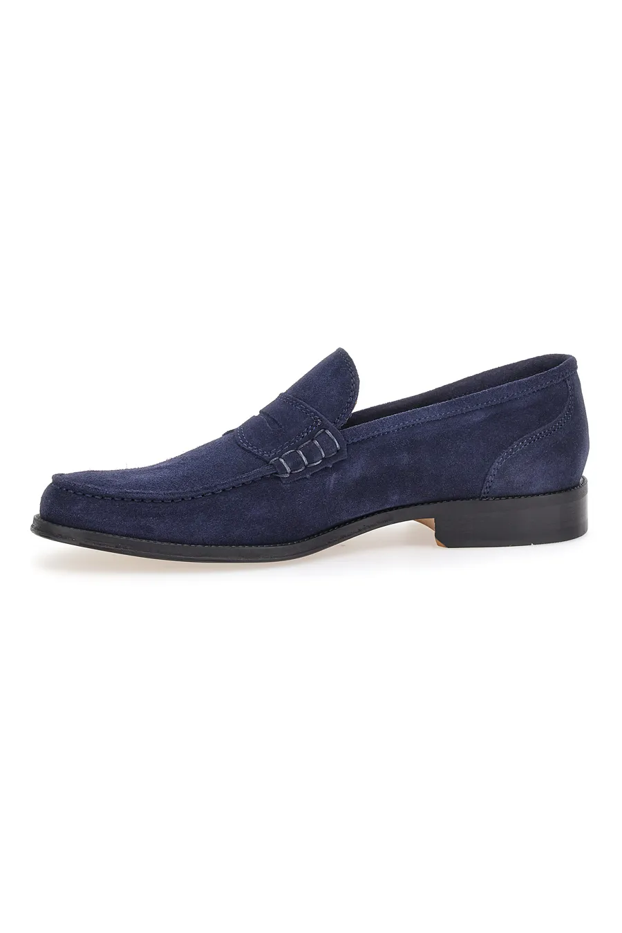 Mocassino Pittarello Plus 3320 in pelle scamosciata blu