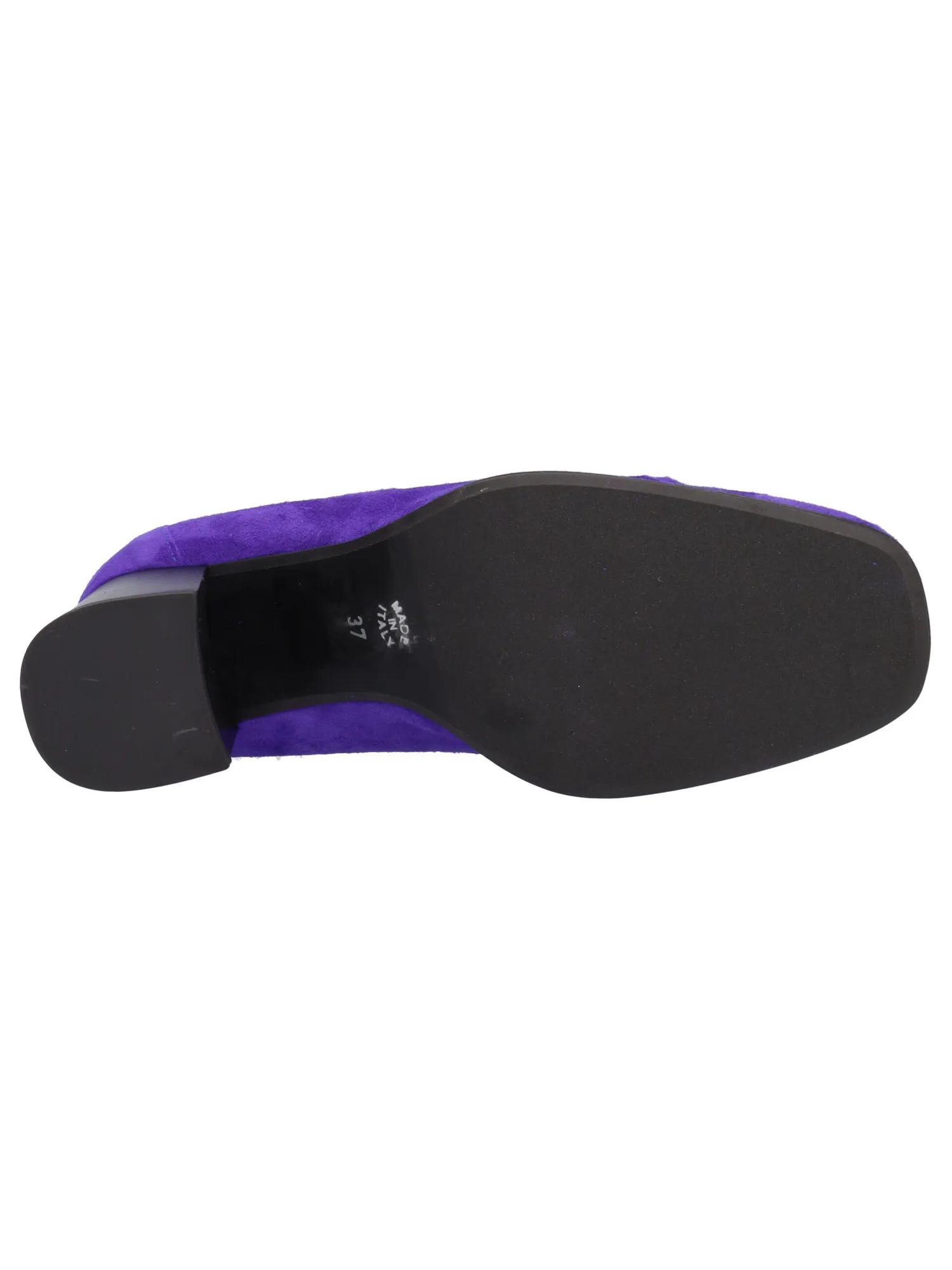 Mocassino tacco largo Confort da donna viola