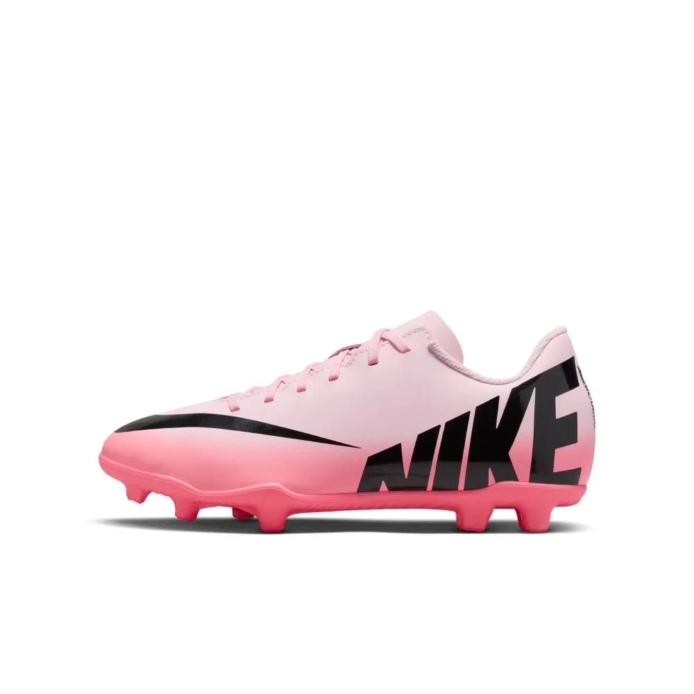 Nike Mercurial Vapor 15 Club Fg Mg Rosa Nero - Scarpe Da Calcio Bambino
