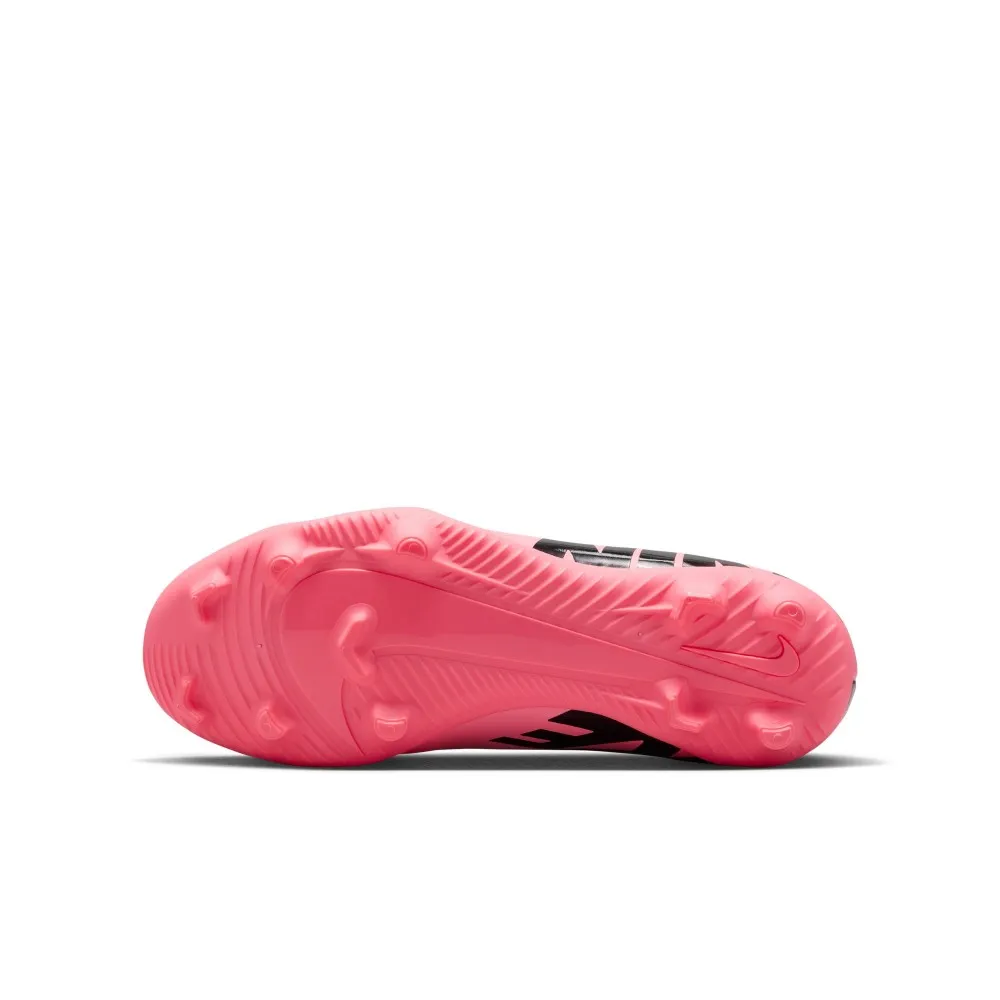 Nike Mercurial Vapor 15 Club Fg Mg Rosa Nero - Scarpe Da Calcio Bambino
