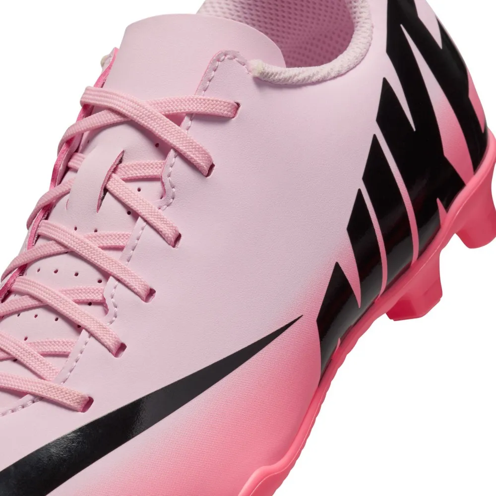 Nike Mercurial Vapor 15 Club Fg Mg Rosa Nero - Scarpe Da Calcio Bambino