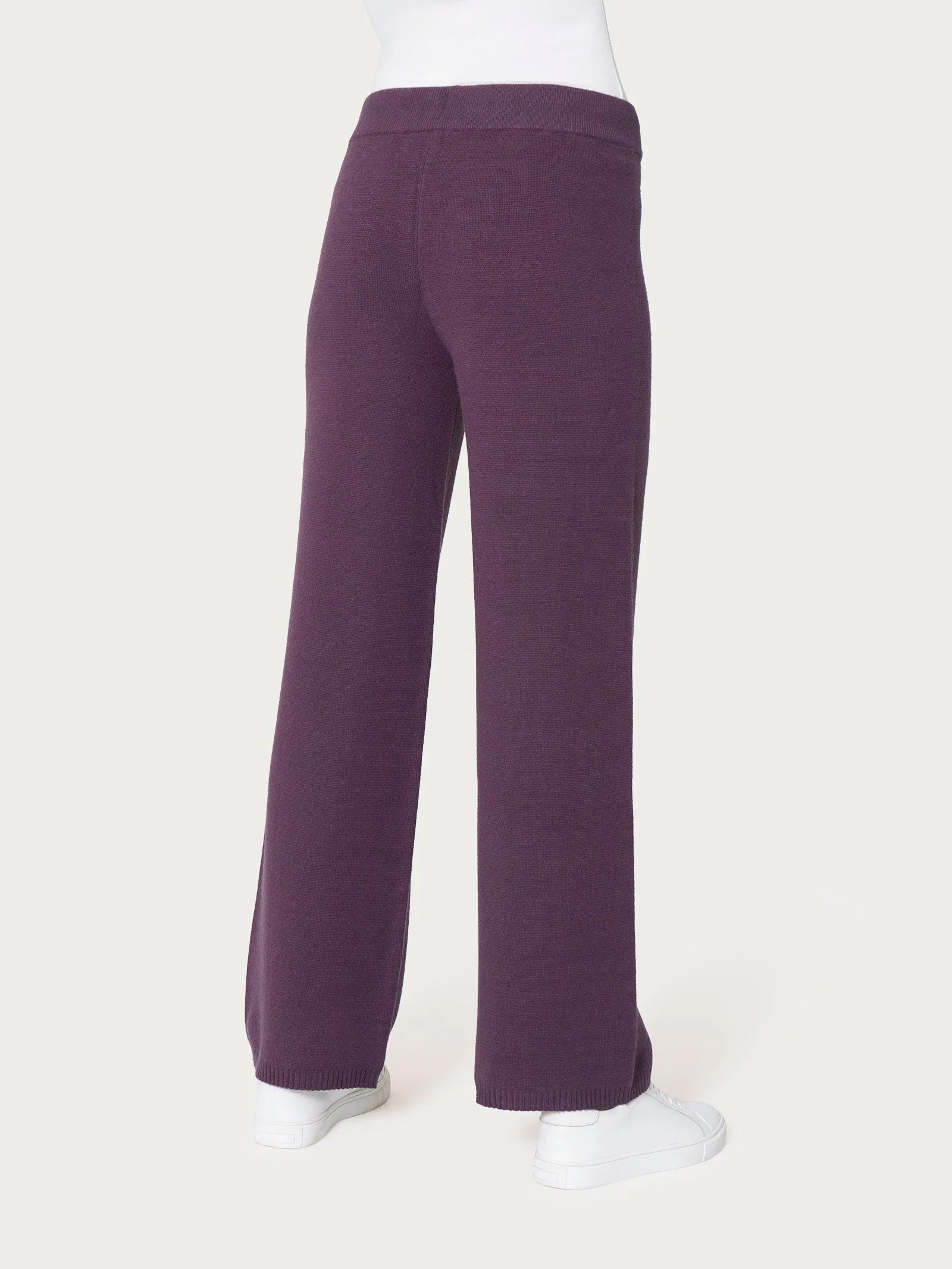 Pantalone ampio in Super Soft - Plum Perfect