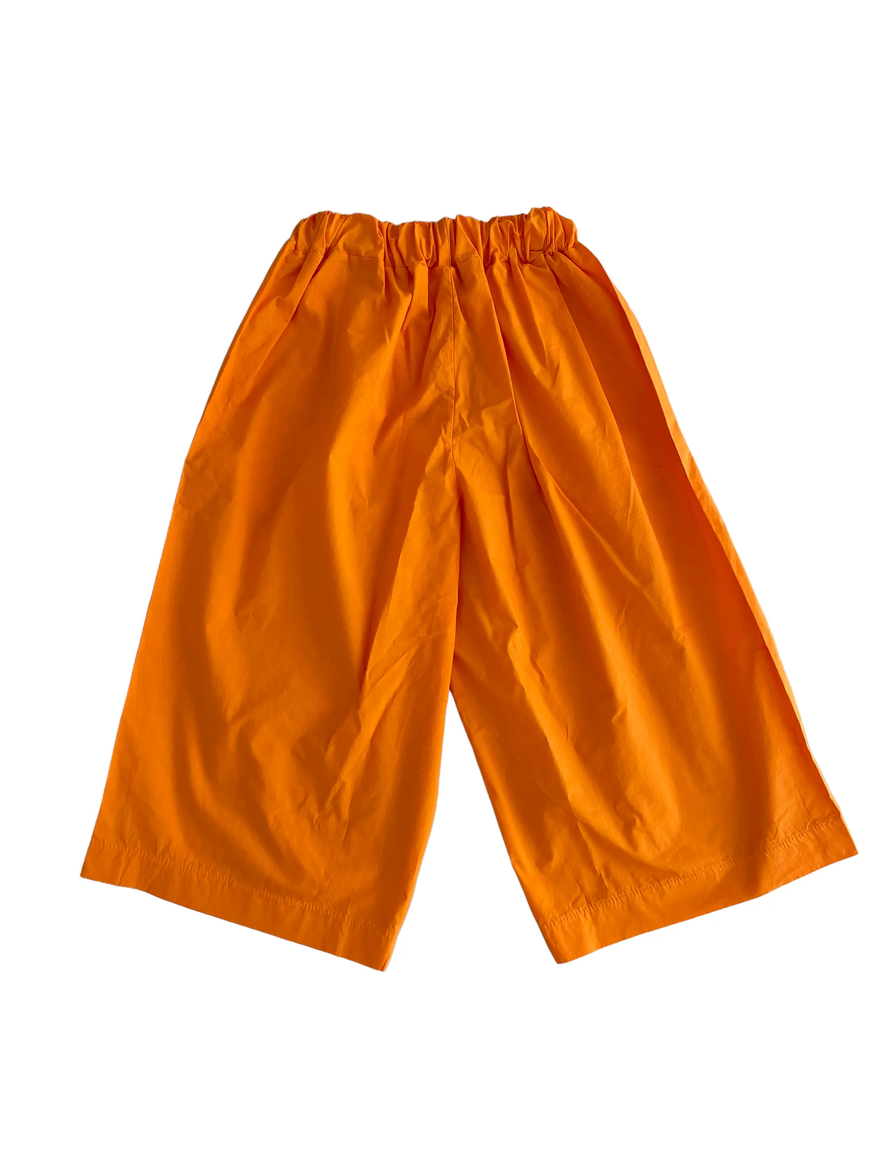 Pantalone arancio per neonata e bambina