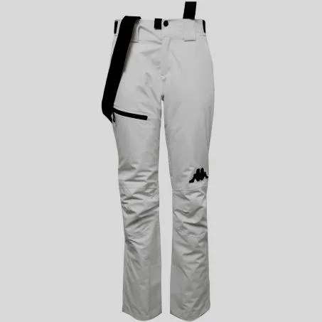 PANTALONE KAPPA DONNA 6CENTO 665X BIANCO