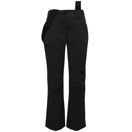 PANTALONE KAPPA DONNA 6CENTO 665X NERO