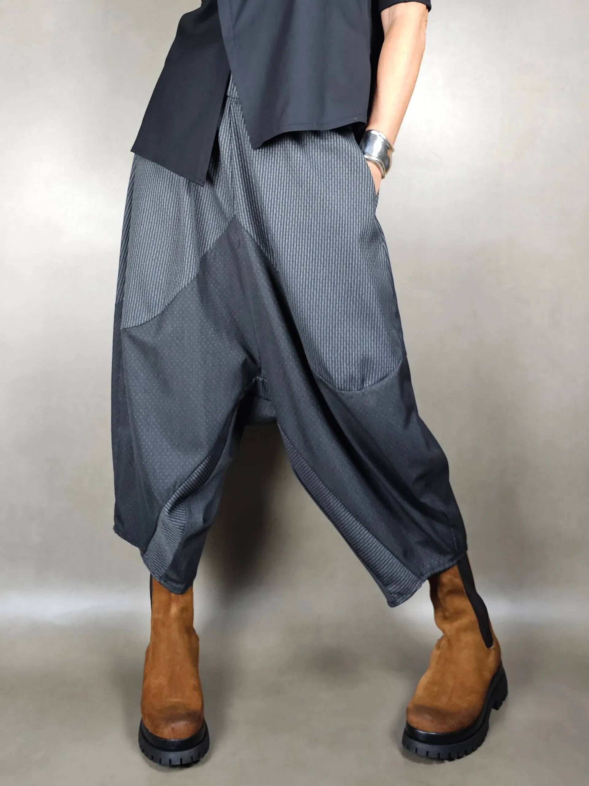 pantalone patchwork cav basso frescolana 77pl23vi