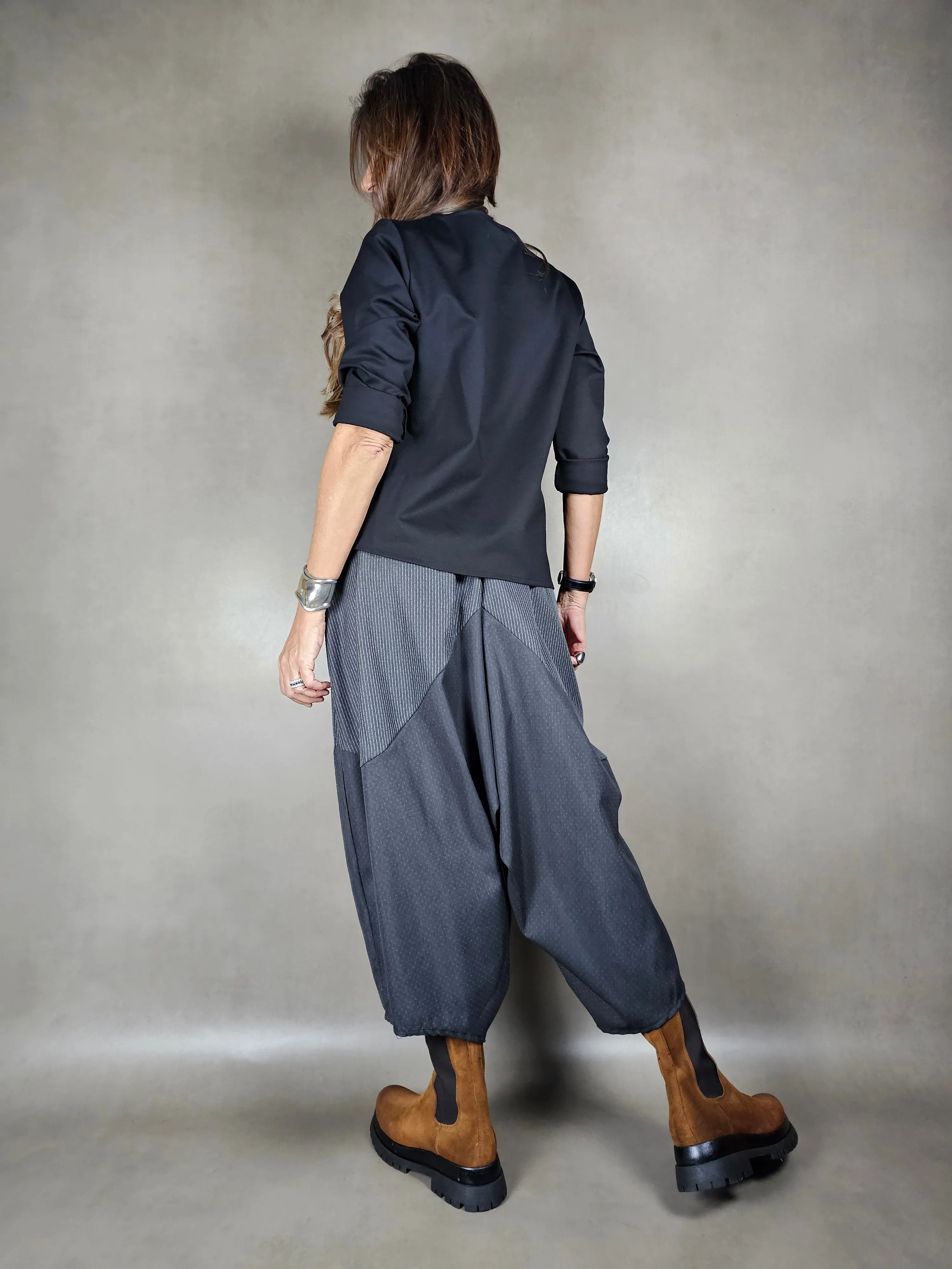 pantalone patchwork cav basso frescolana 77pl23vi