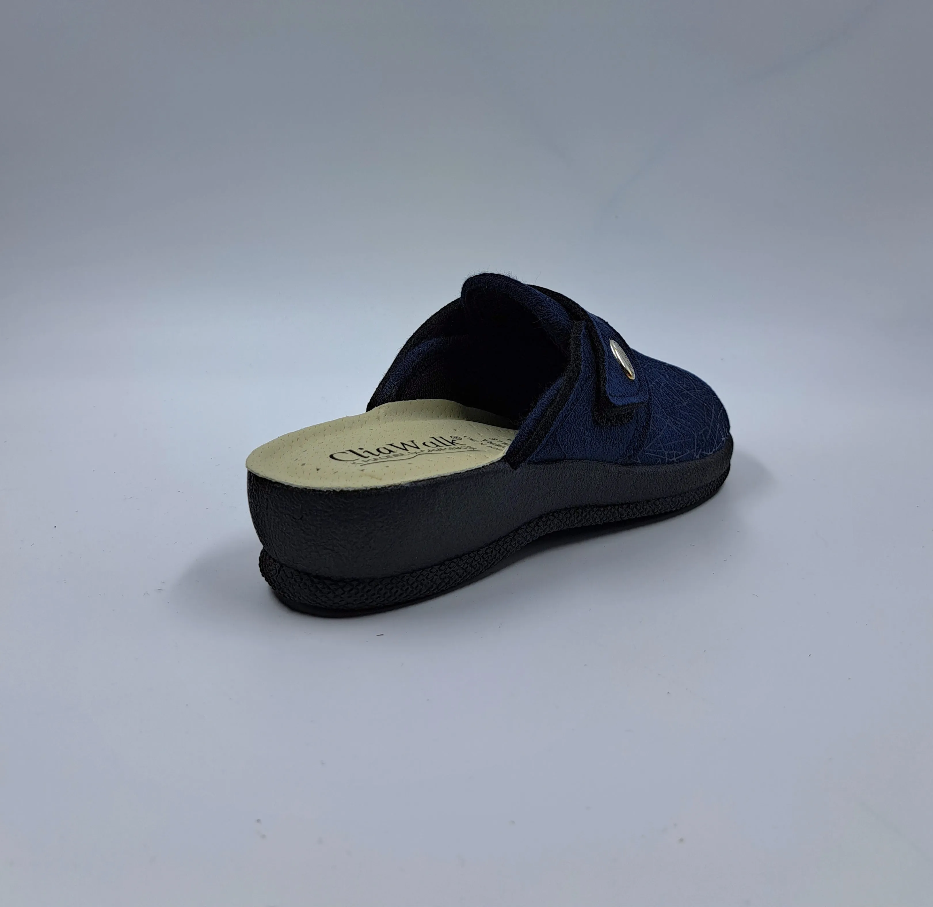 PANTOFOLE COMFORT TESSUTO BLU