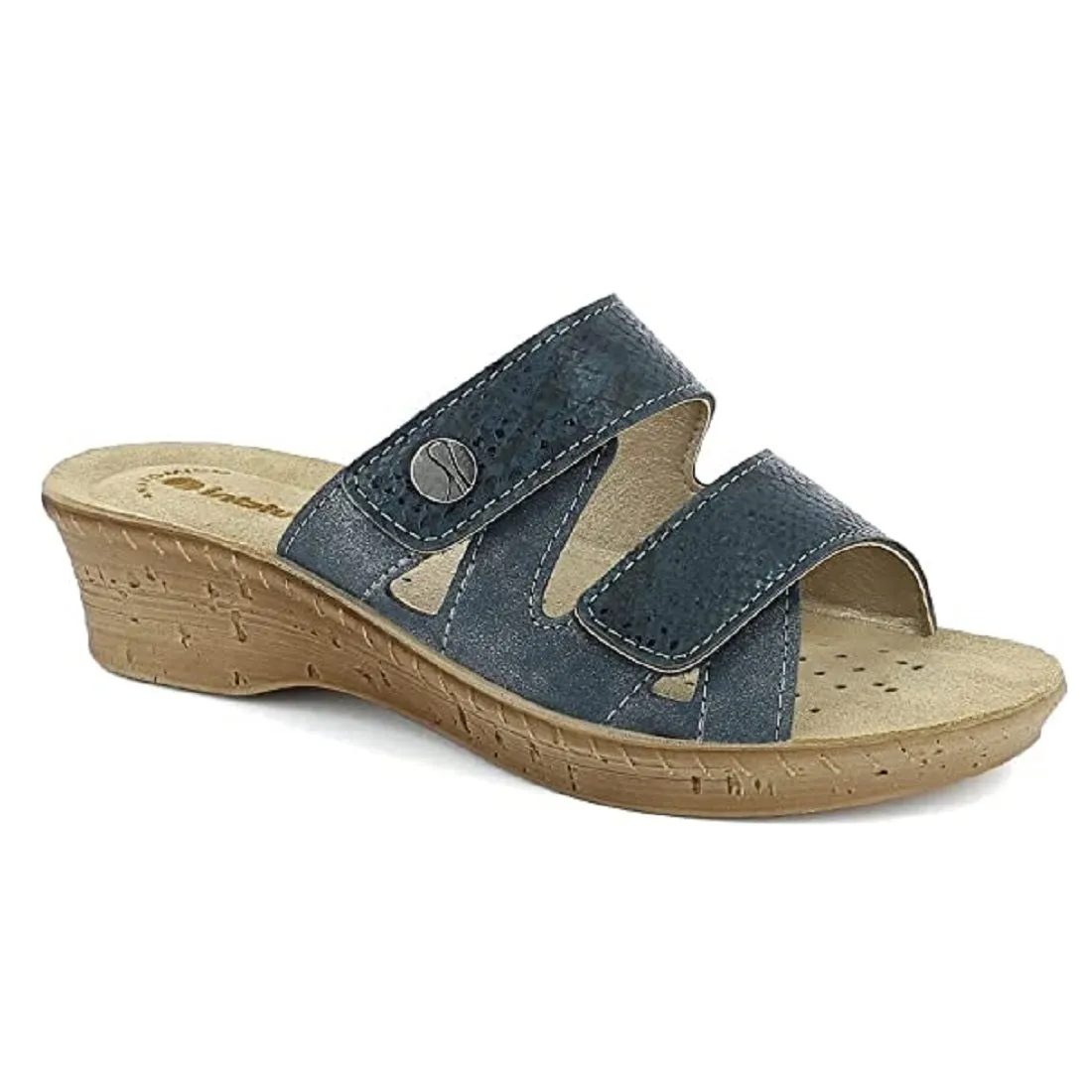 Pantofole da Donna - INBLU Art. 2678 ciabatta blu