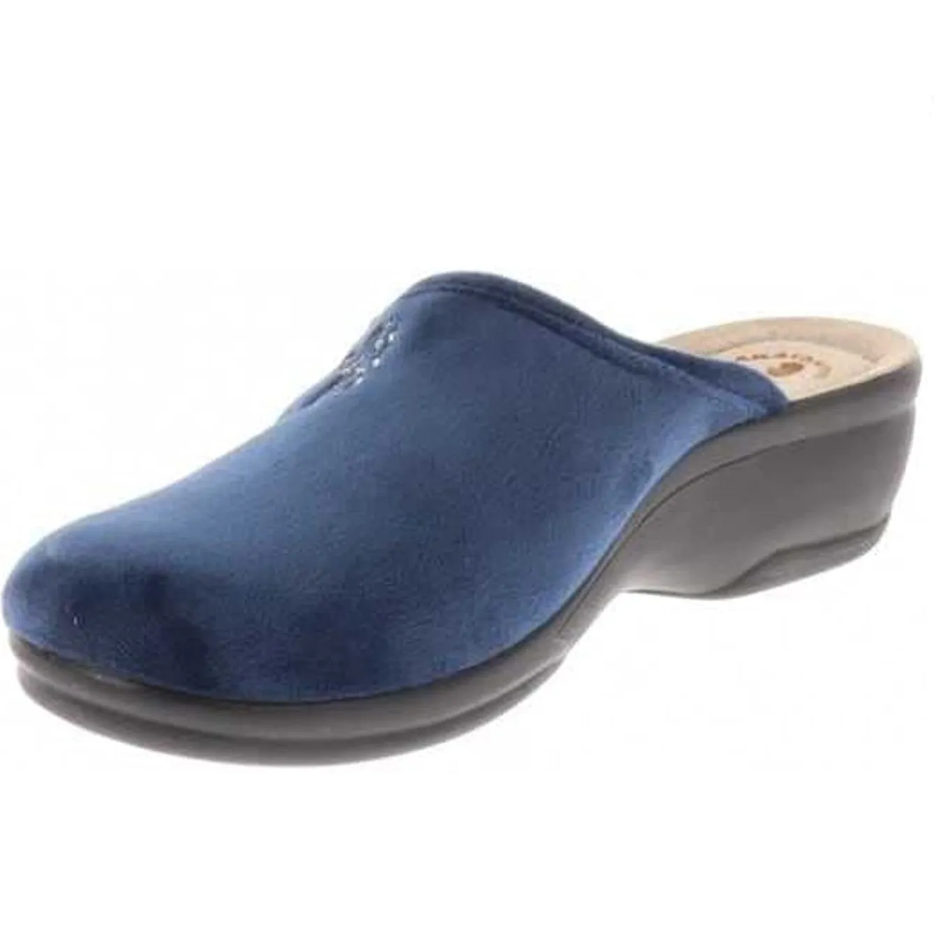Pantofole da Donna - INBLU Art. BJ133 BLU Materiale Scamosciato